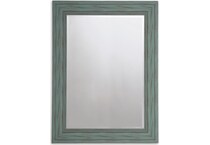 accent mirror antique teal mirror   