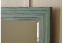 accent mirror antique teal mirror   