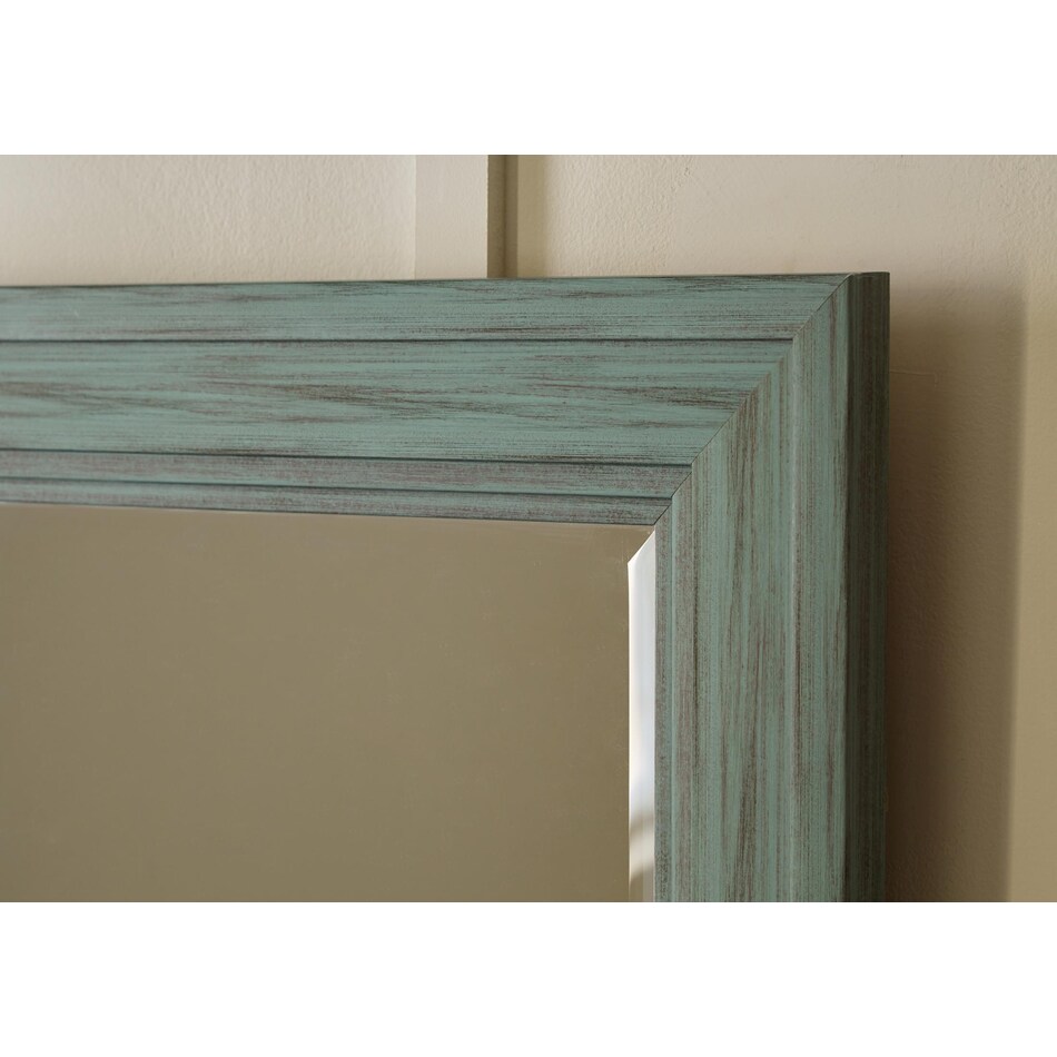 accent mirror antique teal mirror   