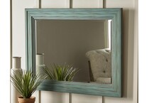 accent mirror antique teal mirror   