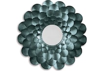 accent mirror blue mirror   