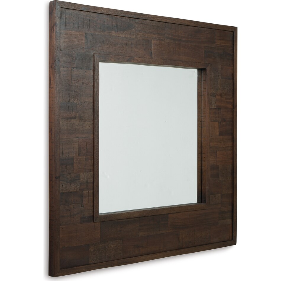 accent mirror brown mirror   
