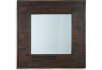 accent mirror brown mirror   