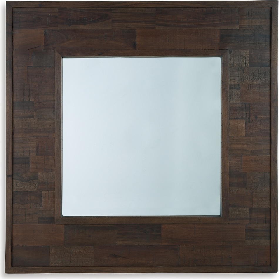 accent mirror brown mirror   
