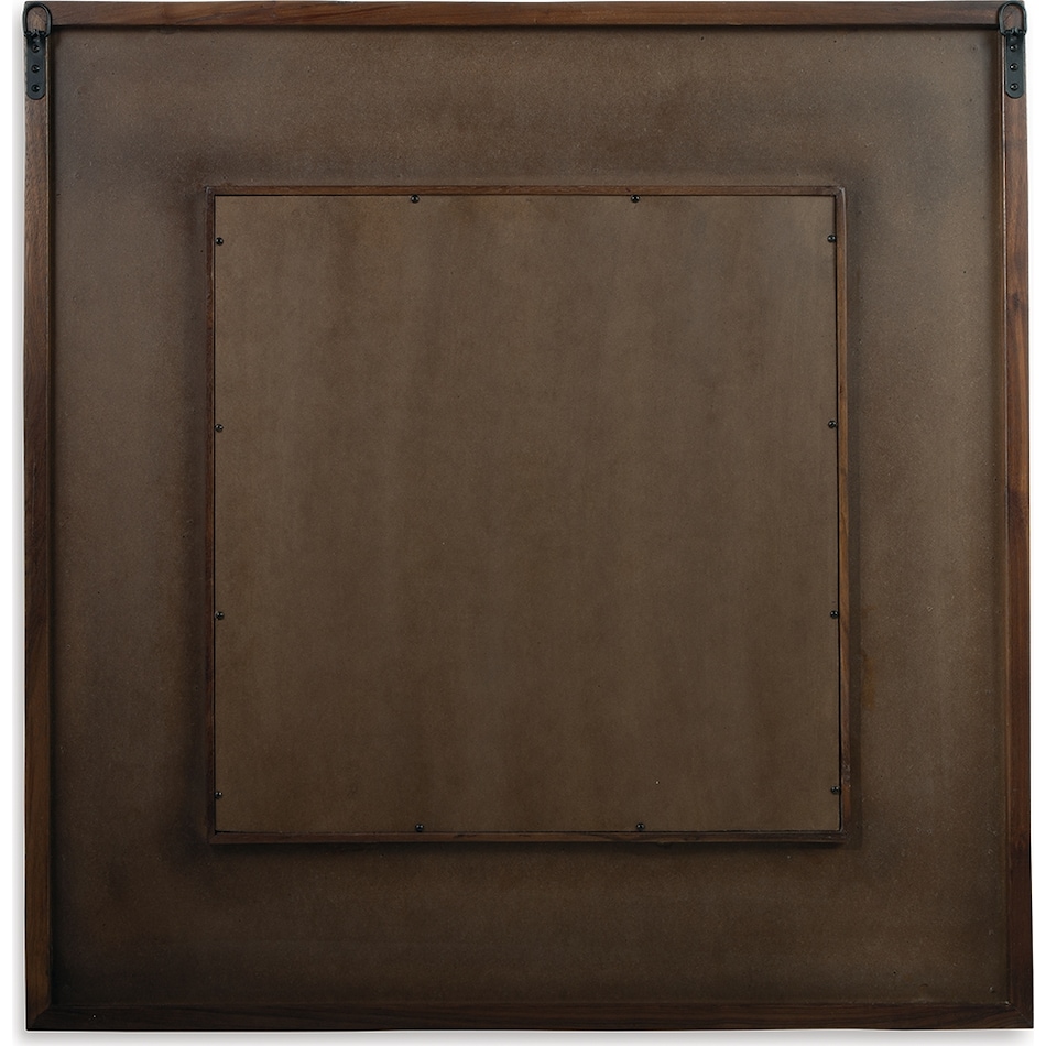 accent mirror brown mirror   