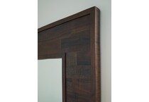 accent mirror brown mirror   