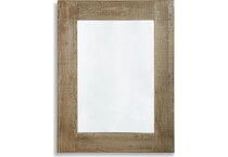 accent mirror distressed brown mirror   
