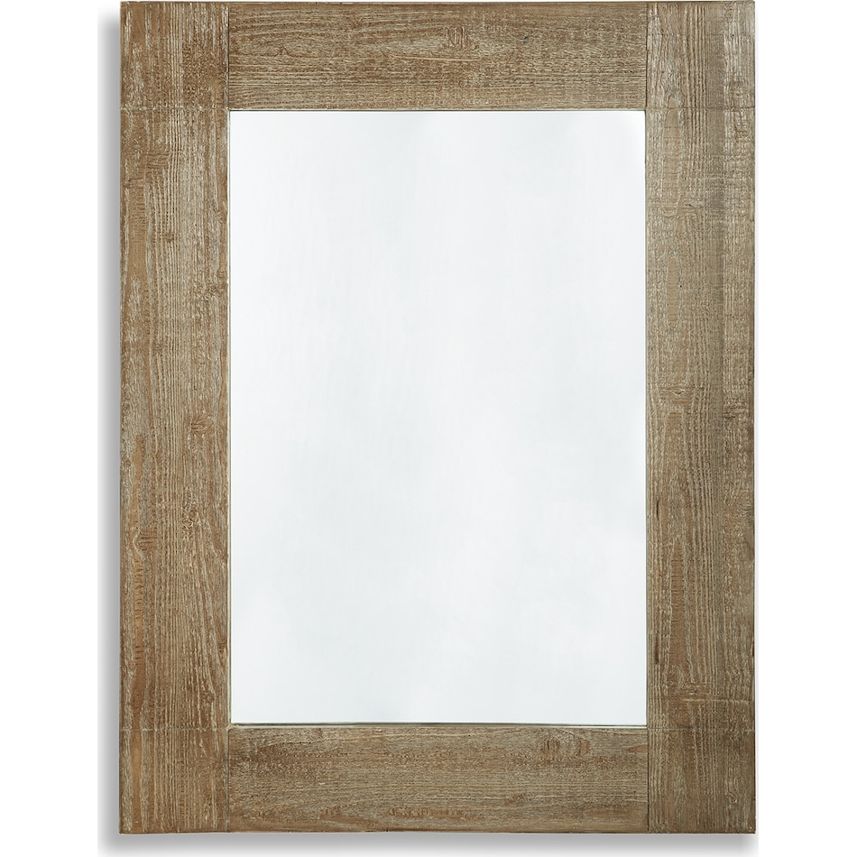 accent mirror distressed brown mirror   