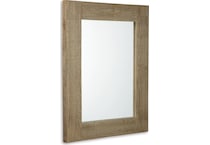 accent mirror distressed brown mirror   