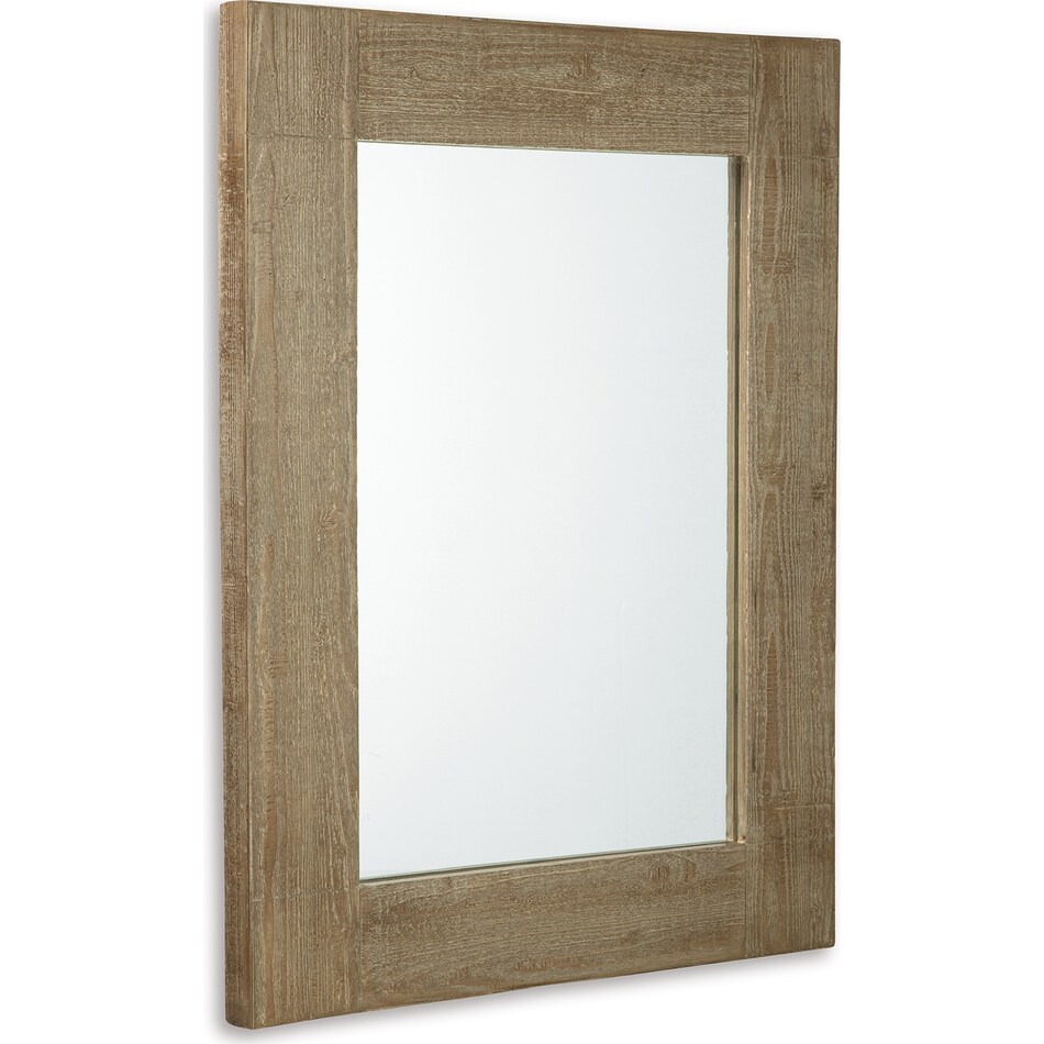 accent mirror distressed brown mirror   