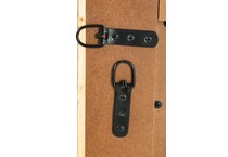 accent mirror distressed brown mirror   