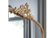 accent mirror gold finish mirror   