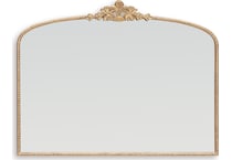 accent mirror gold finish mirror   