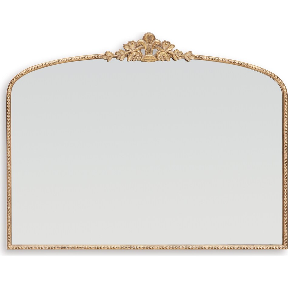 accent mirror gold finish mirror   