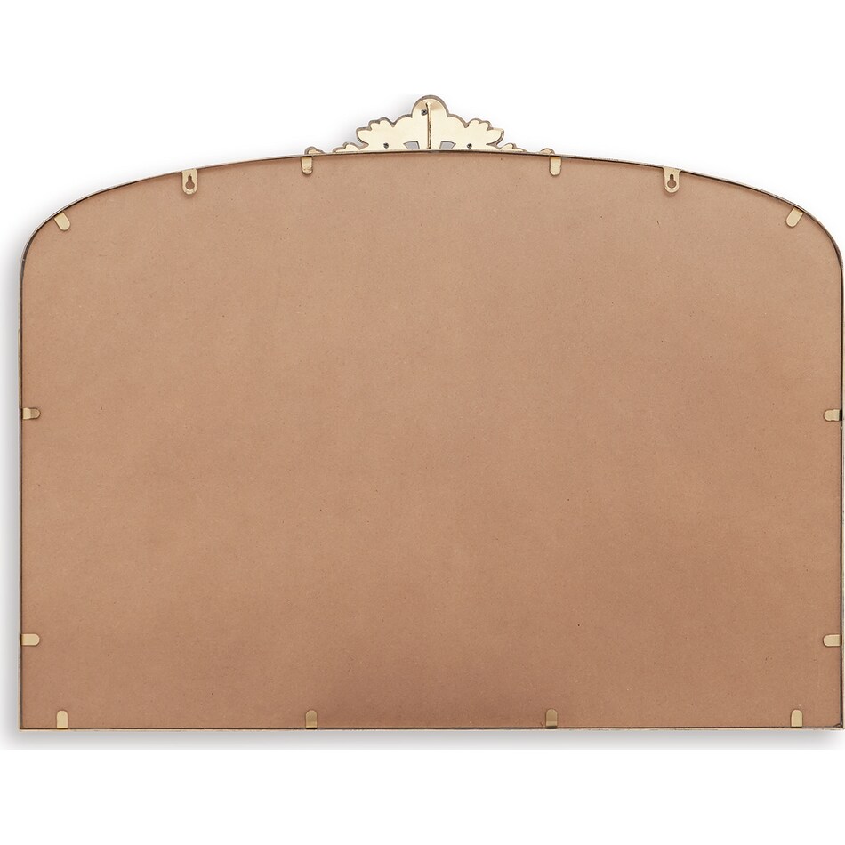 accent mirror gold finish mirror   