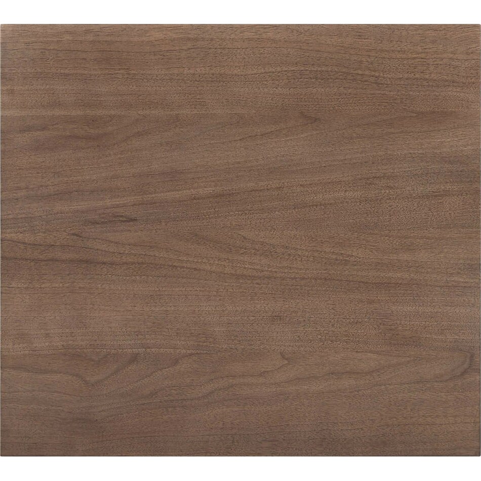 accents brown end table   