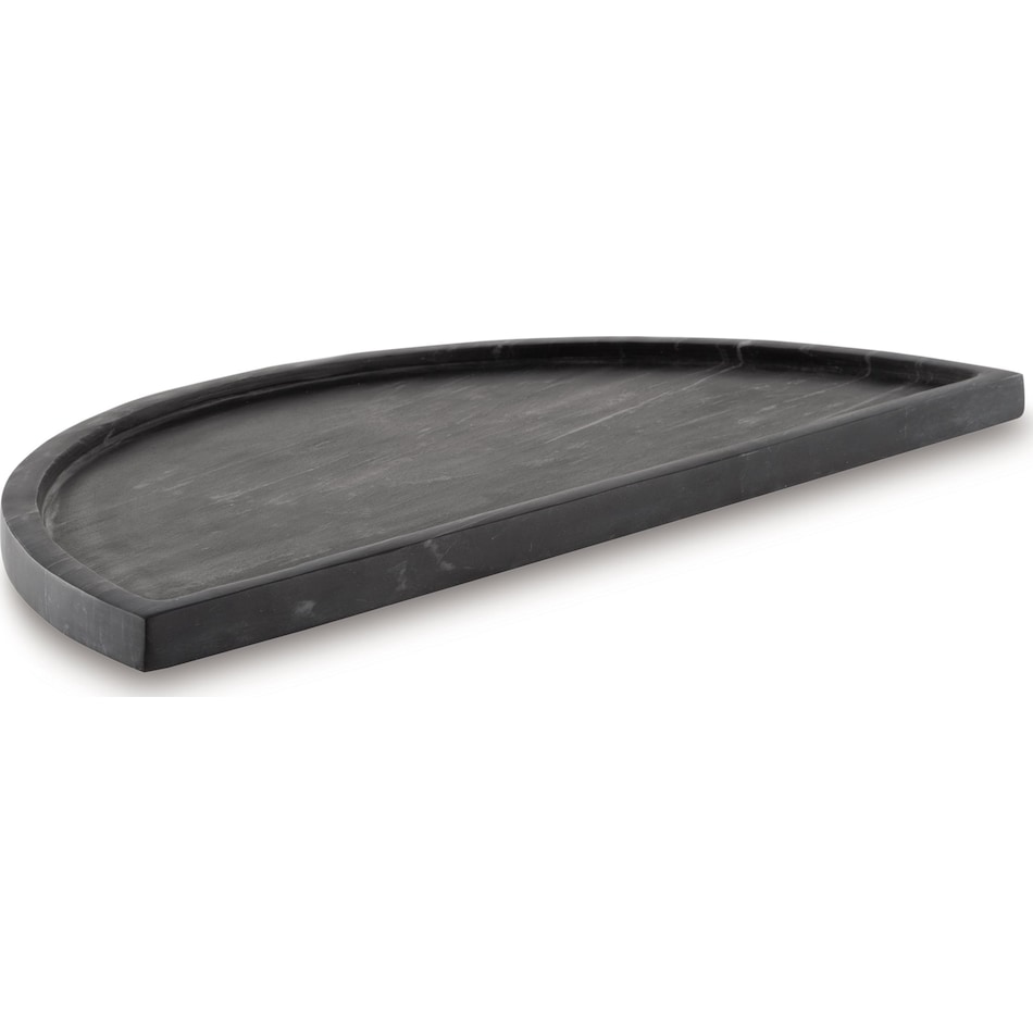 accessories black tray   