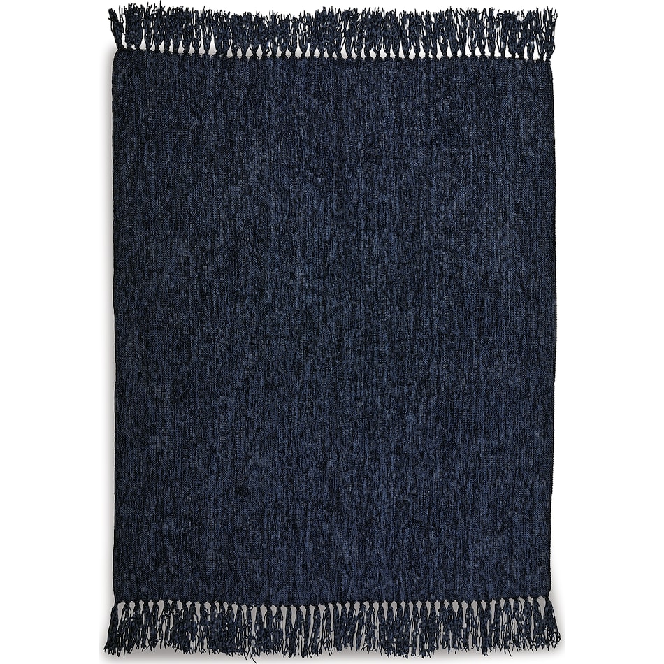 accessories blue throw blanket   