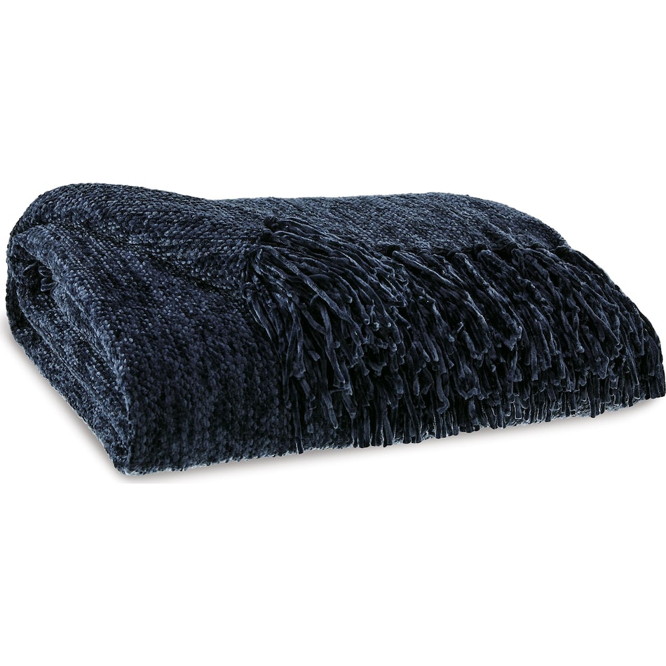 accessories blue throw blanket   