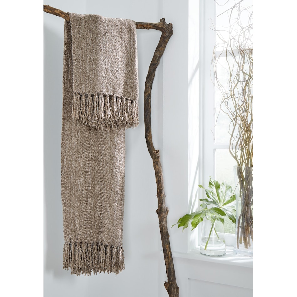 accessories green throw blanket   