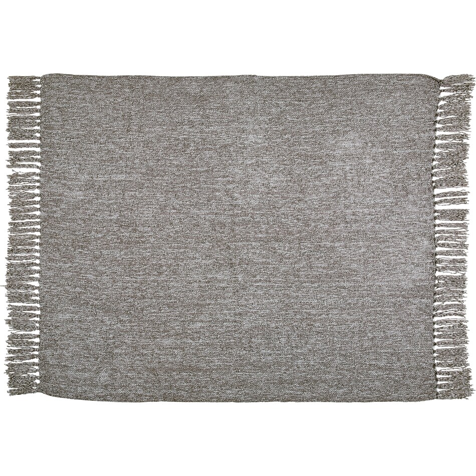 accessories grey throw blanket   