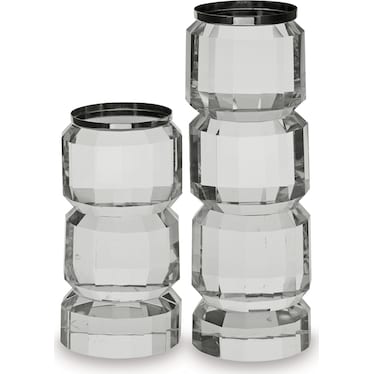 BRENTLEY CANDLE HOLDER SET OF 2