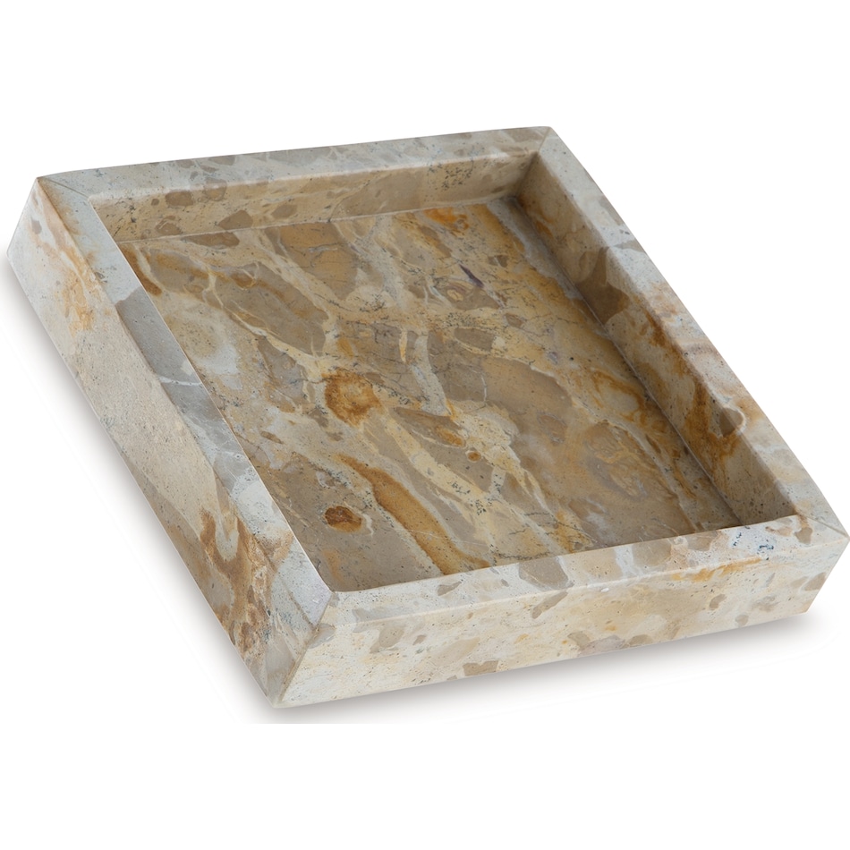 accessories tan tray   