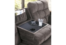 acieona slate reclining sofa   