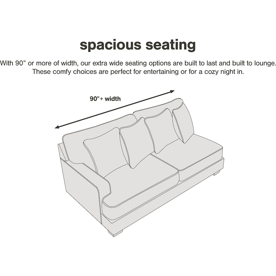 acieona slate reclining sofa   