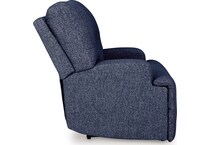 acklen place navy power recliner   