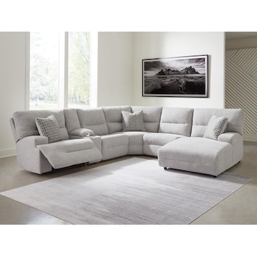 ACKLEN PLACE 6-PIECE POWER RECLINING SECTIONAL WITH CHAISE