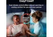 active breeze mattress split head cal king   