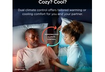 active breeze white mattress king   