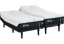 adapt  medium hybrid white mattress cal king   