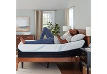 adapt  medium hybrid white mattress full   