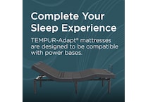 adapt  medium hybrid white mattress queen   