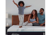 adapt  medium hybrid white mattress queen   