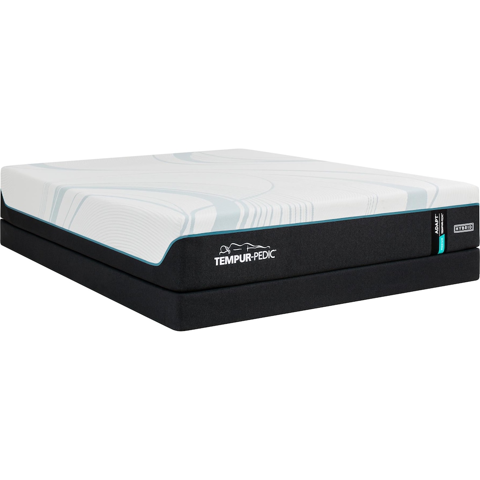 adapt  medium hybrid white mattress twin   
