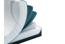 adapt  medium hybrid white mattress twin   
