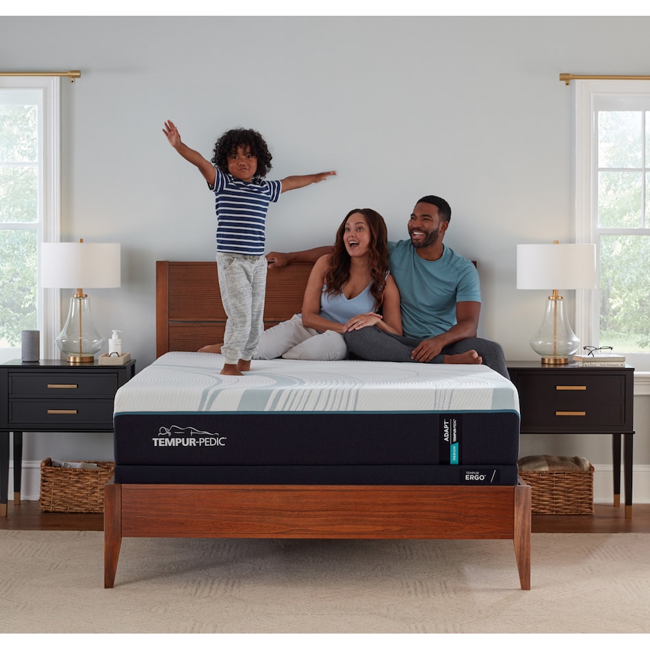 adapt  medium white mattress full   