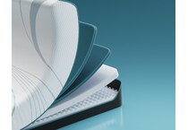 adapt  medium white mattress twin   