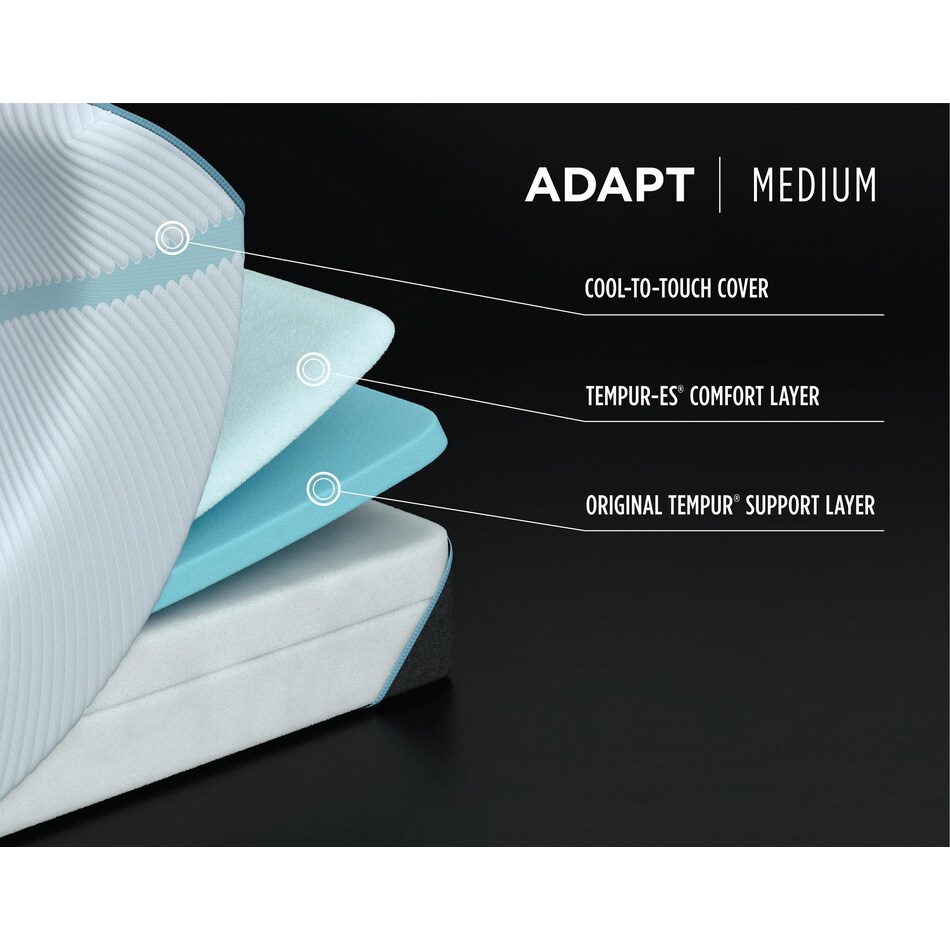 adapt medium mattress king   
