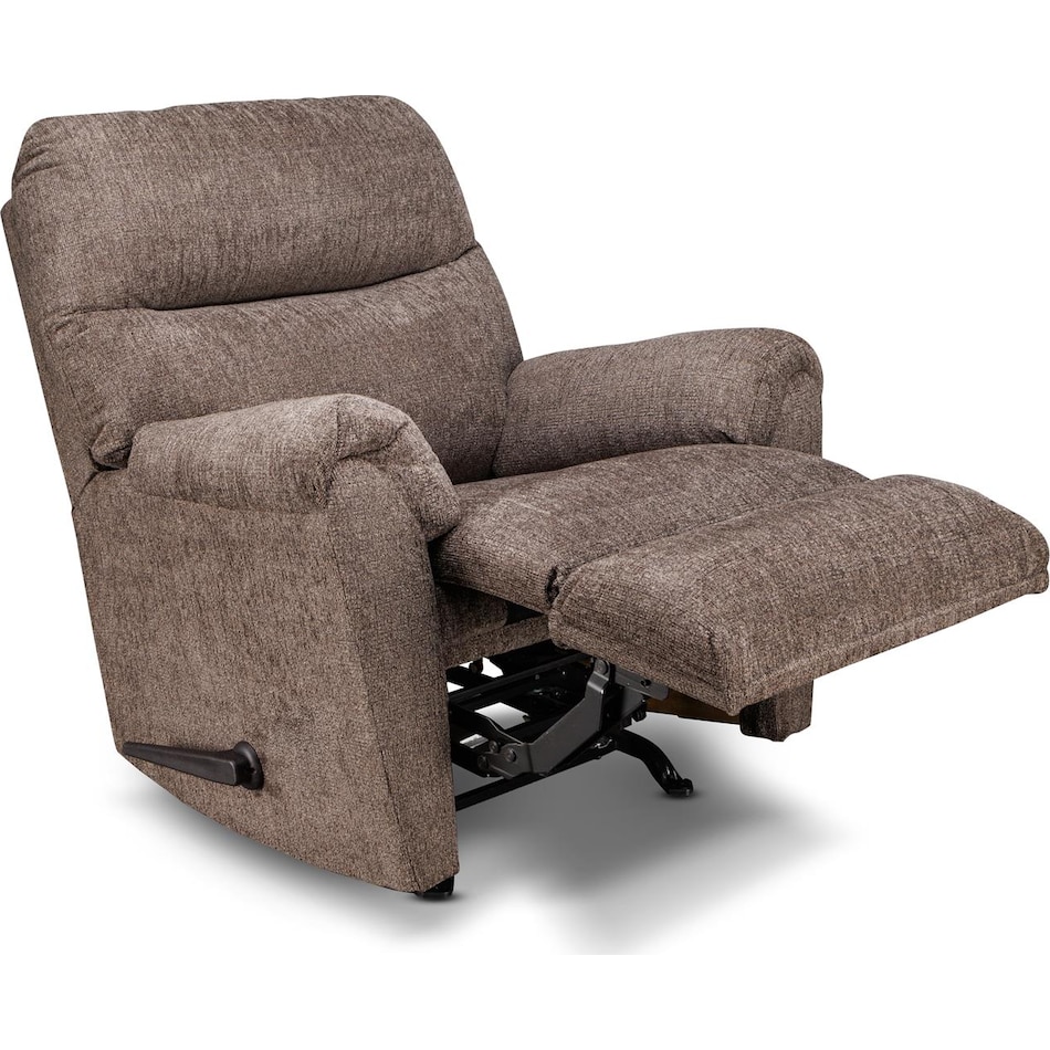 addie mocha rocker recliner   