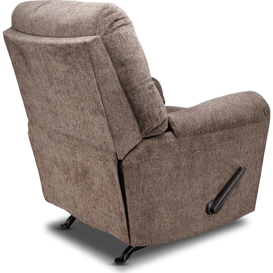 addie mocha rocker recliner   