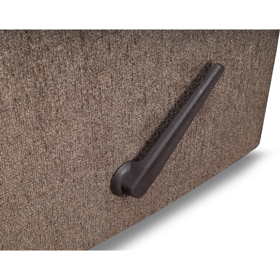 addie mocha rocker recliner   