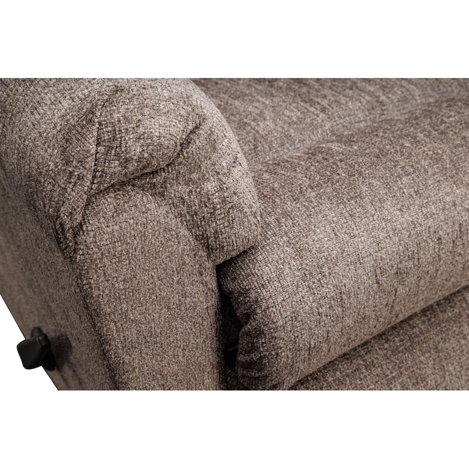 addie mocha rocker recliner   
