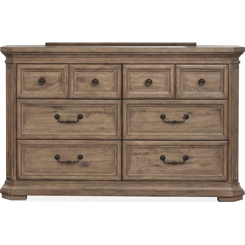 adele florentine walnut dresser   