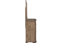adele florentine walnut dresser   