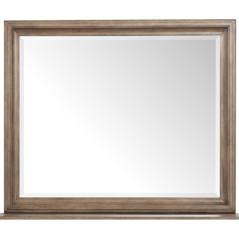 adele florentine walnut mirror   