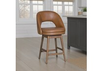 adelia brown barstool   